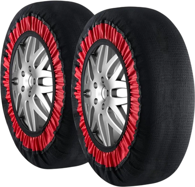 Vevor Tire Snow Socks Extra-Large Traction Covers 2-Pk New