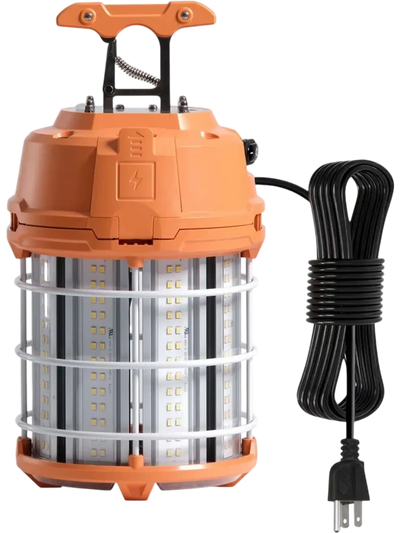 Vevor Temporary Work Light 100W 14400 lm 5000K LED Linkable Job Site Light New