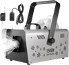 VEVOR Snow Machine, 1500W Snow Maker Machine with 2 Remotes Control and 5L Large Capacity Water Tank, High Output Snowflake Maker Stage Snow Effect for Christmas, Halloween, Wedding, DJ Parties