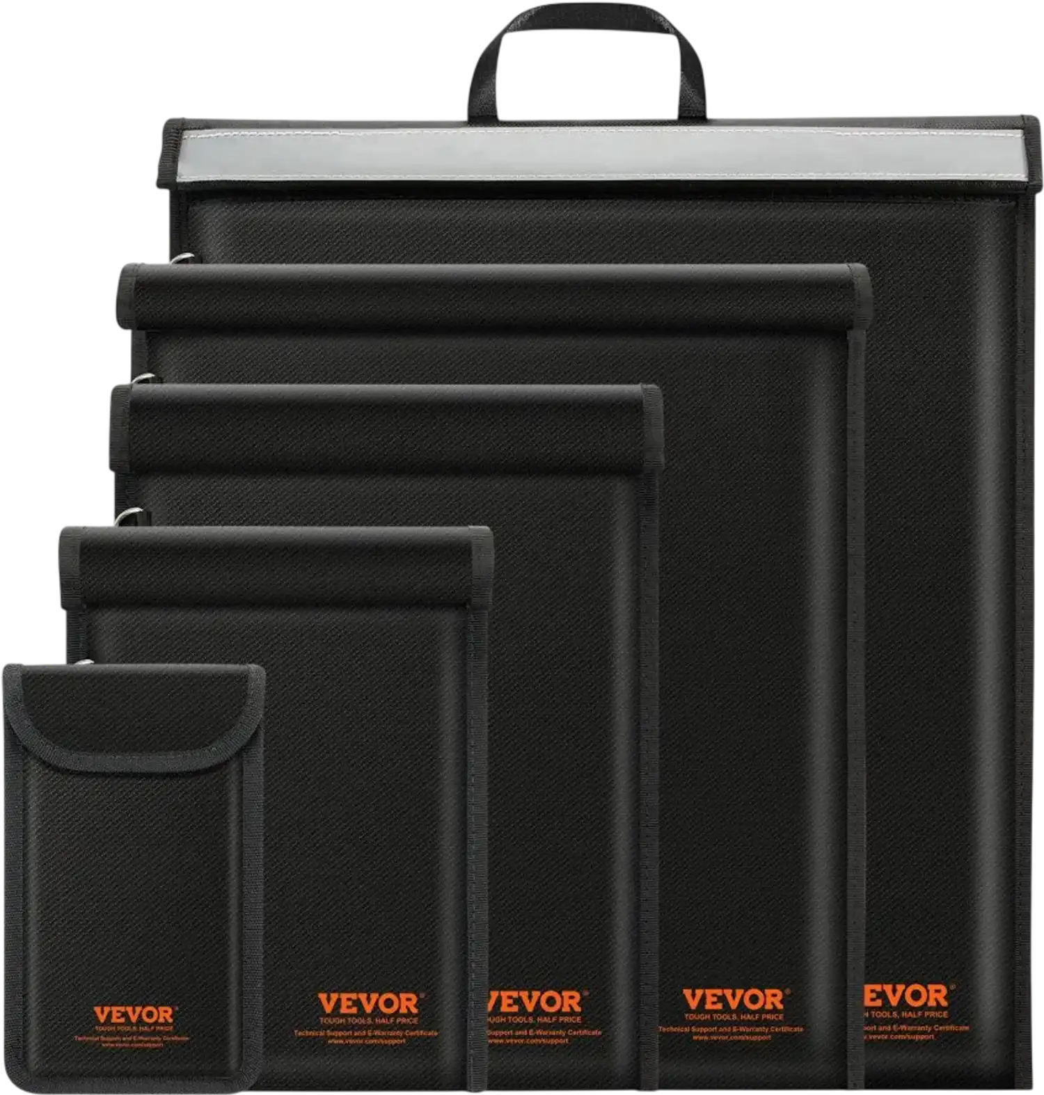 Vevor Faraday Bag 4-Pack Signal Blocking Pouch Set New