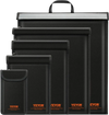 VEVOR Faraday Bag, 4 Pack Faraday Pouch Set for Laptop(16.9x15"), Tablet(13x10.2"), Phone(7.87x4.7") & Radio(10.6x7.8"), Fireproof Signal Blocking Holder Faraday Pouch for Anti-Theft & Anti-Hacking