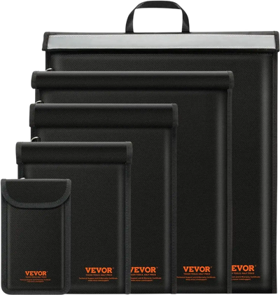Vevor Faraday Bag 4-Pack Signal Blocking Pouch Set New