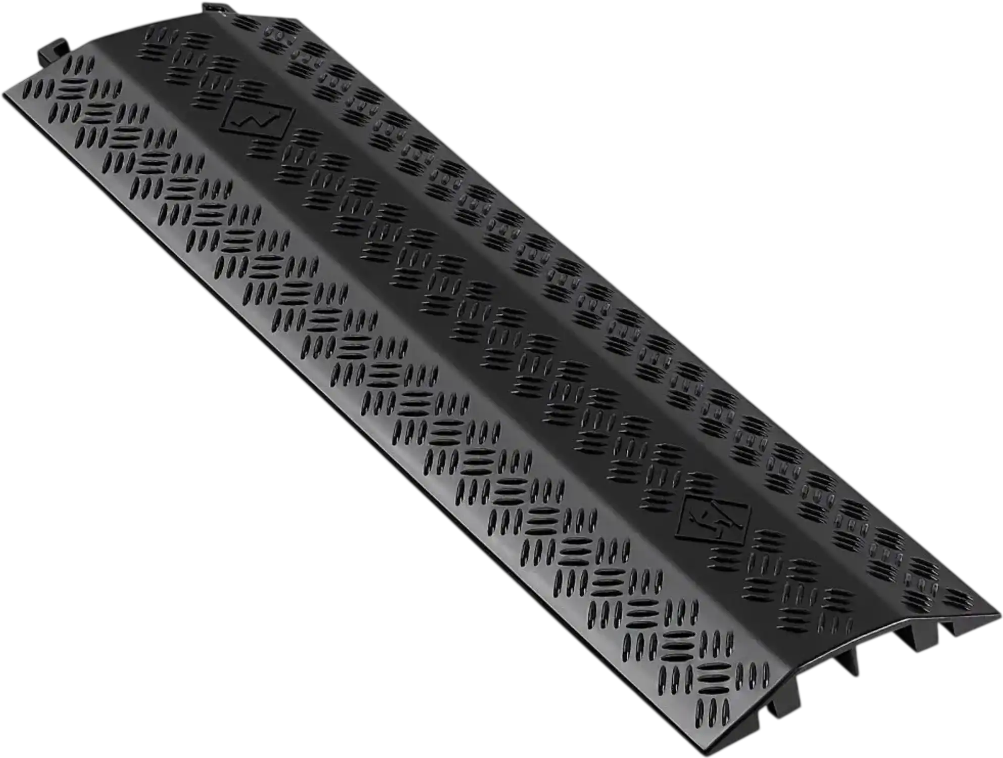 Vevor Cable Cover Drop Over Dual Channel 17,500 lbs Ramp New