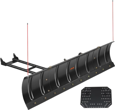 Vevor Snow Plow Kit Adjustable Universal ATV UTV Plow Attachment 43