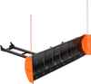 VEVOR Snow Plow Kit 43 in/60 in Width Adjustable Plow Attachment Side Wings, for Most ATVs & UTVs, Height & Left-Right Adjustable, 3 Mount Options, Universal Steel ATV Scrape Blade, Efficient Clearing
