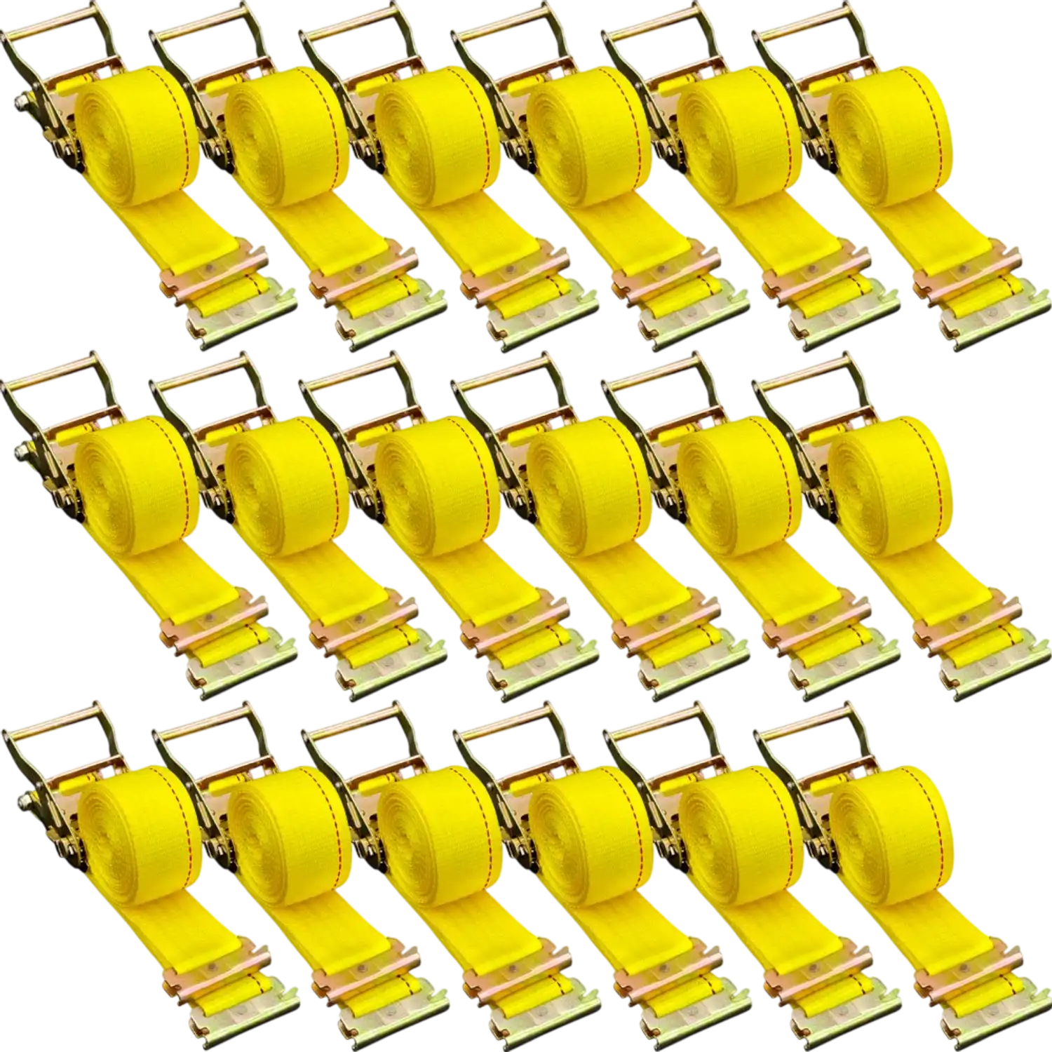 Vevor E-Track Ratchet Strap Tie-Down Kit 18-Piece 2
