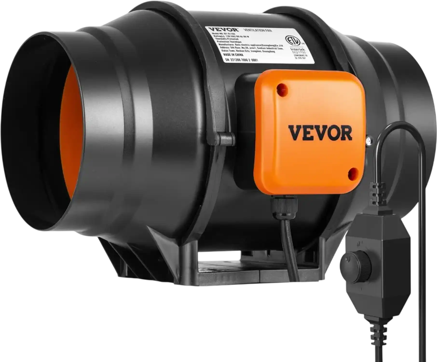 Vevor Inline Duct Fan 6