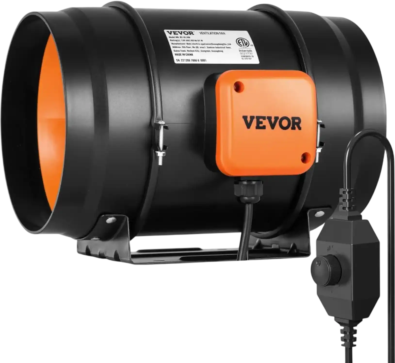 Vevor Inline Duct Fan 8