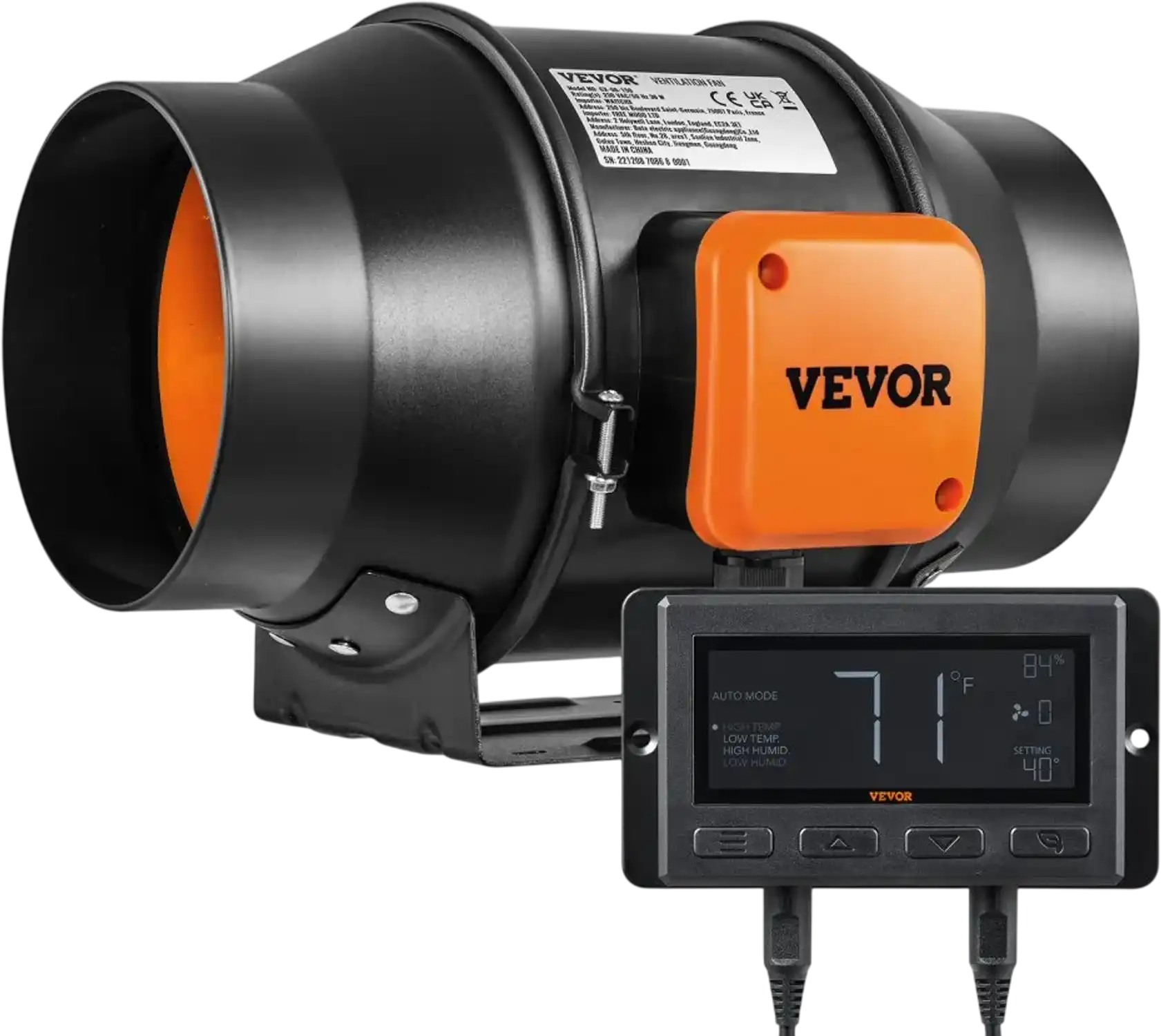 Vevor Inline Duct Fan 6