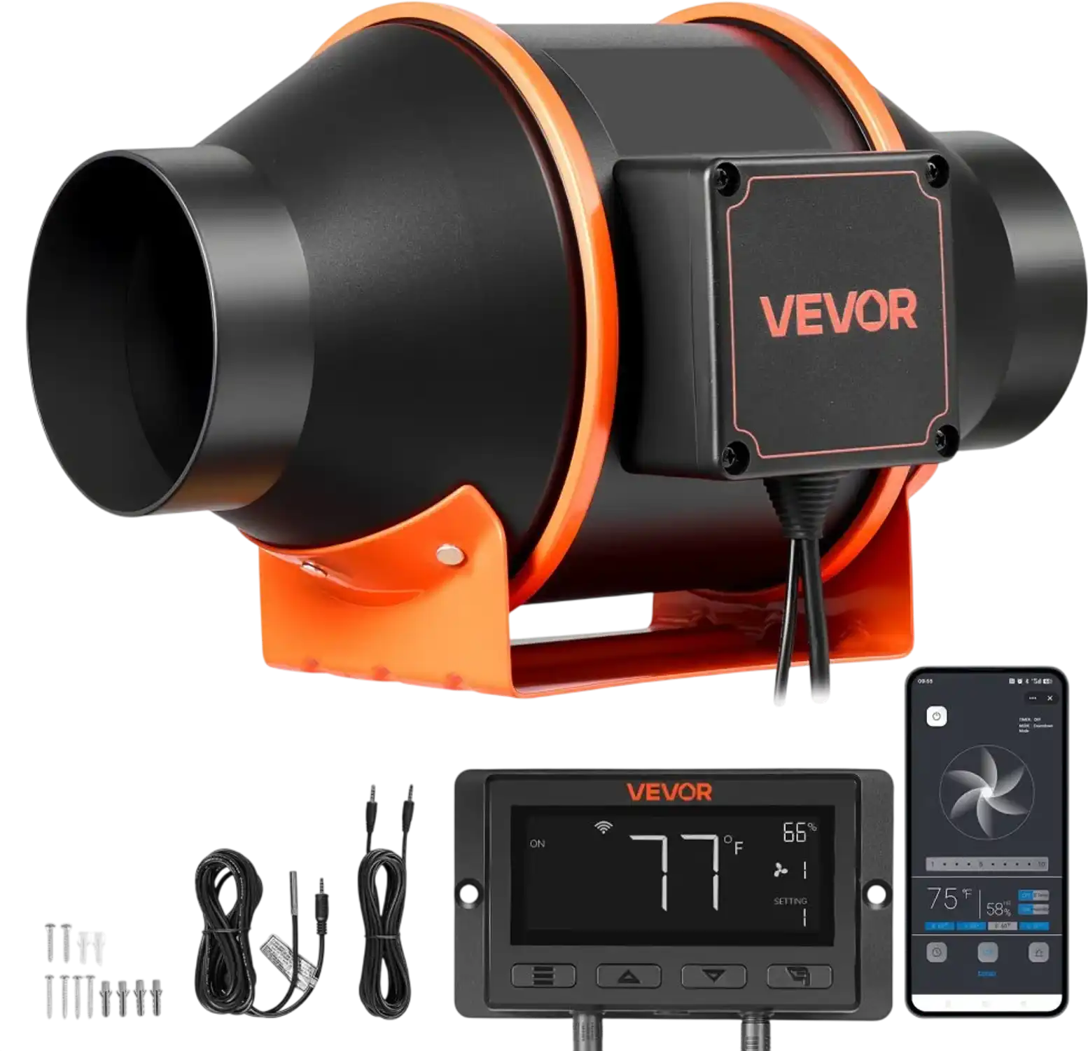 Vevor Inline Duct Fan 4