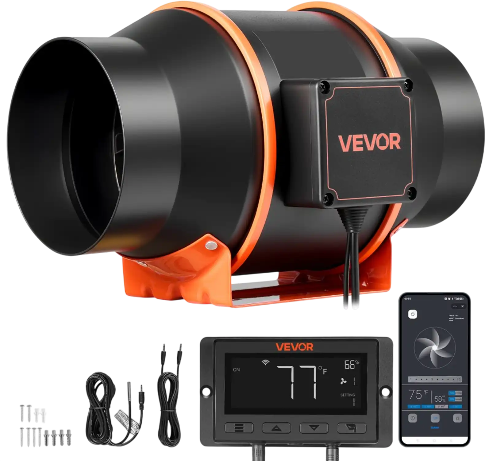Vevor Inline Duct Fan 6
