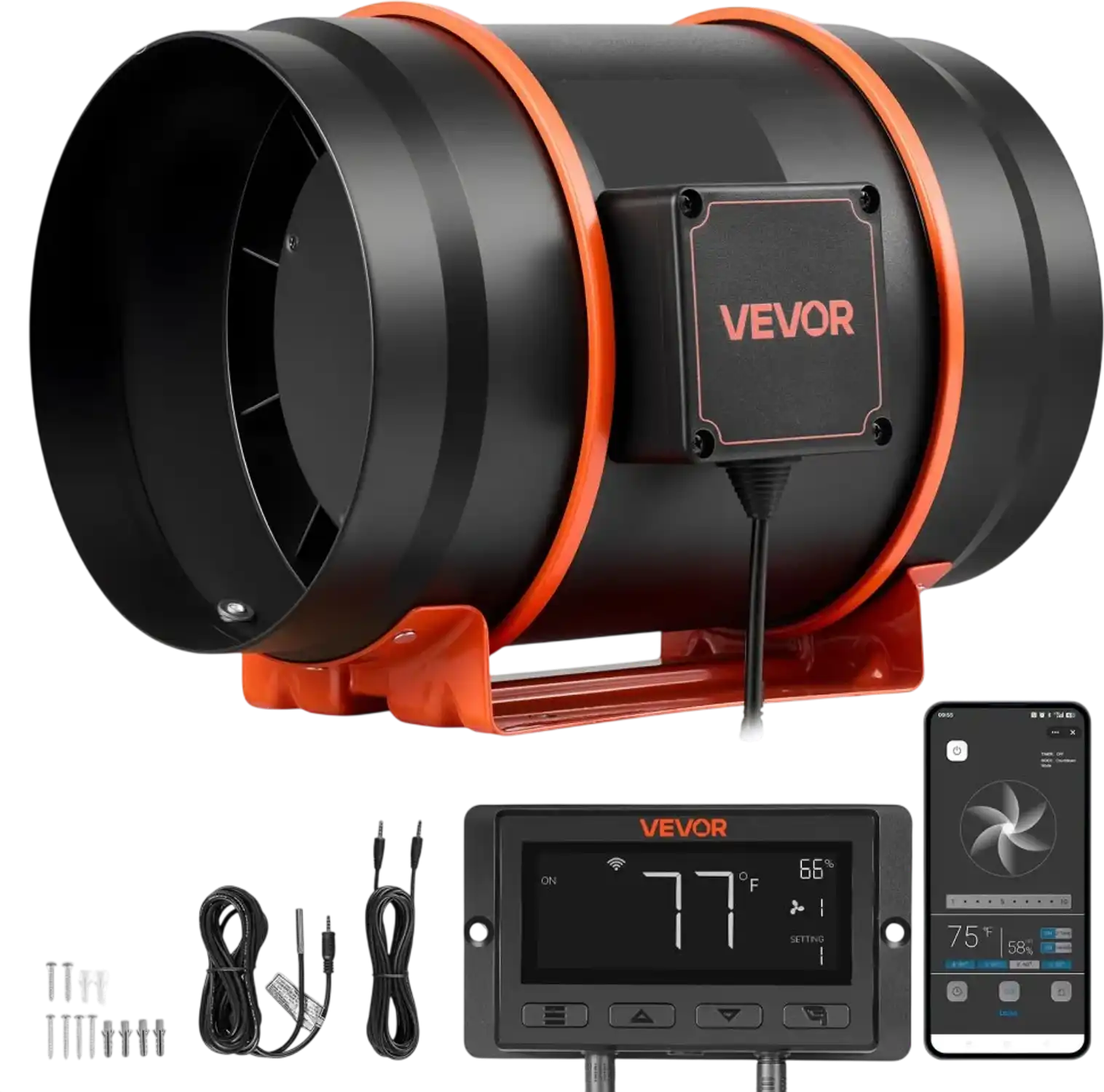 Vevor Inline Duct Fan 8