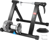 VEVOR Bike Trainer Stand, Fluid Stationary Bike Stand for 26"-29" Wheels, Noise Reduction Fluid Flywheel, Portable Cycling Stand for Indoor Riding Exercise, with Quick-Release Lever & Front Wheel Rise
