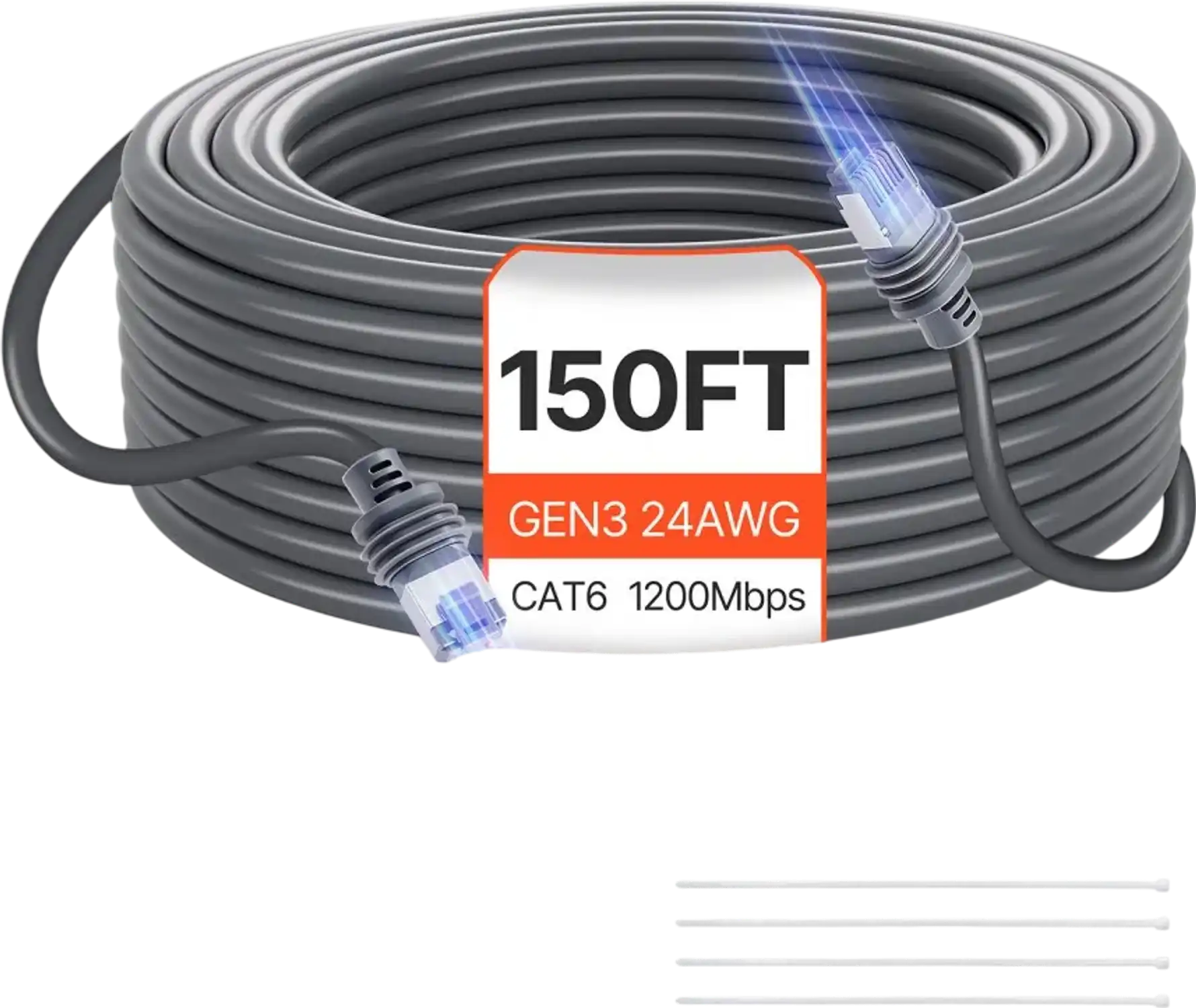 Vevor Extension Cable Starlink Gen 3 150' CAT6 for Standard V3 New