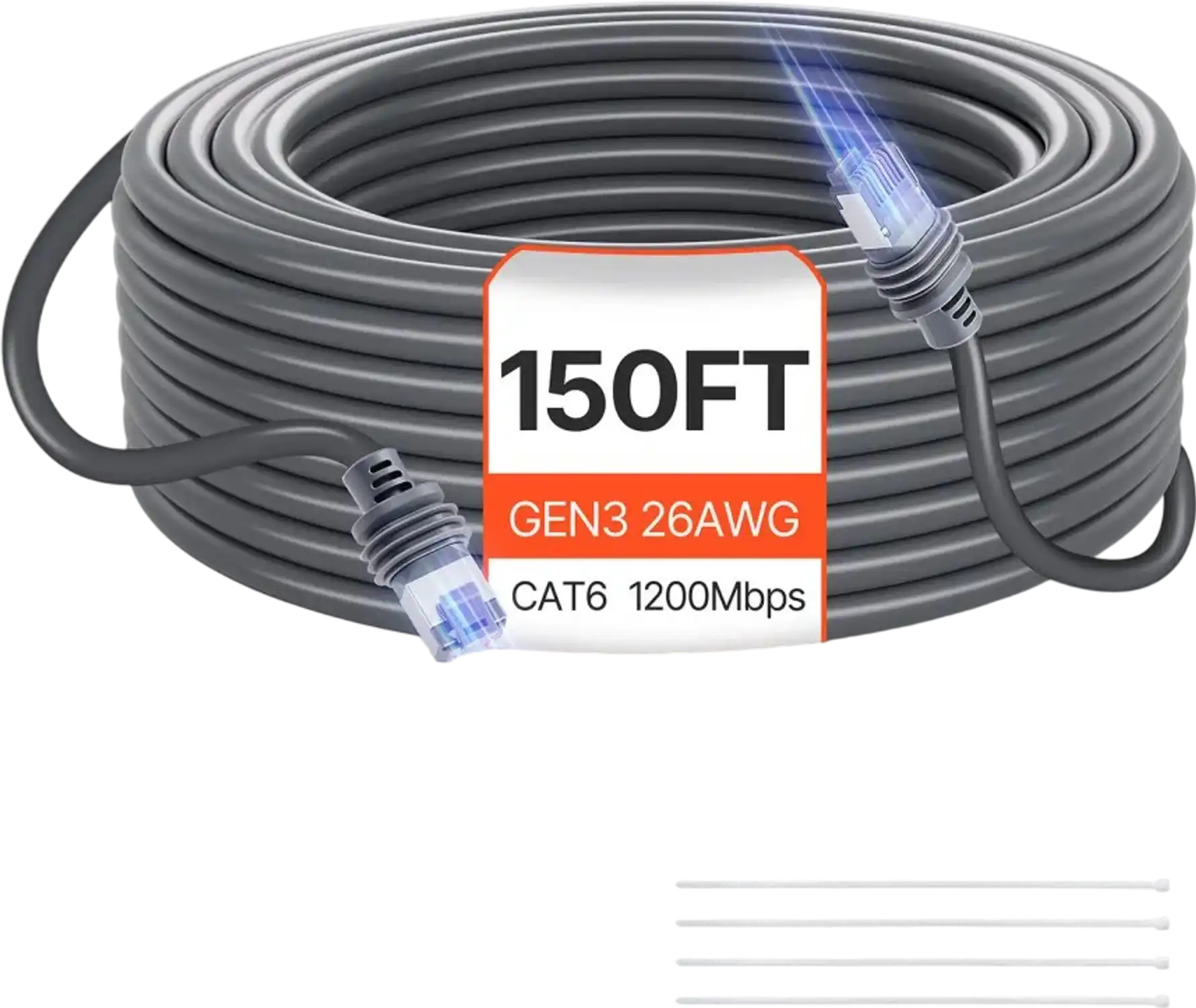 Vevor Extension Cable Starlink Gen 3 150' CAT6 for Standard Generation 3 New