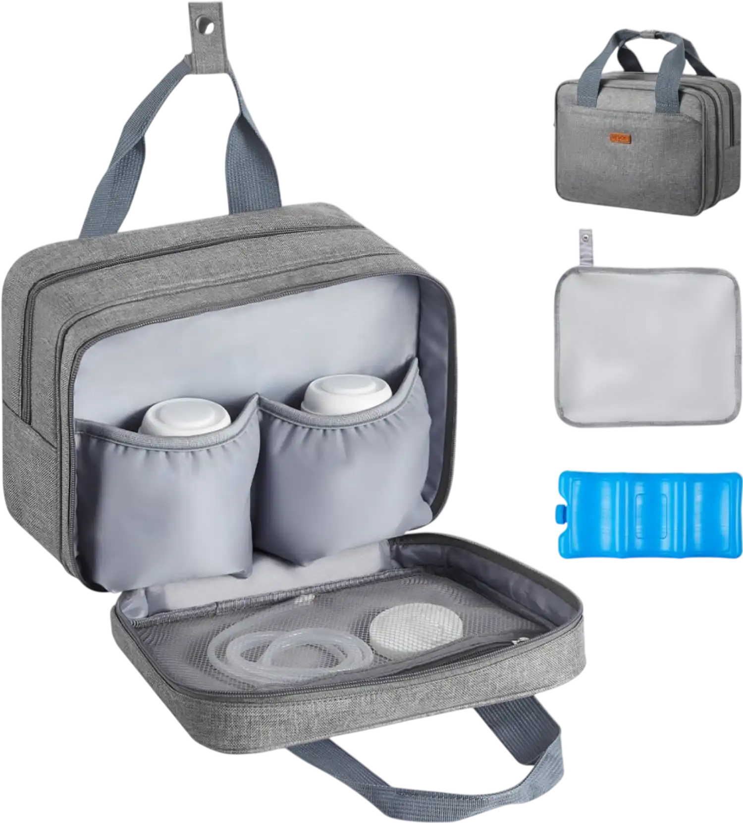 Vevor Breast Pump Bag Portable Cooler Case New