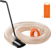VEVOR Wood Chipper Shredder Mulcher Leaf Vacuum Kit, 4.3 Inch x 13.1 ft Heavy Duty Universal Woodchipper Accessory, 4 inch Diameter for Large Volume Feeding,Fit Mainstream Brand (Chipper NOT Included)