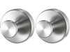 VEVOR Suction Cup Hooks for Shower, 2-Pack No Drill Stainless Steel Hooks, Suction Cup Shower Towel Hanging Hook, for Bathroom Wall, Kitchen, Glass, Mirror and Tile to Hang Towels, Robes & Loofah