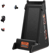 VEVOR Ladder Levler, 380lbs Load PP Ladder Leveling Tool, Pitch Hopper, Stair Ladder Stabilizer with Storage, Easy to Use Stable Platform for All Surfaces,Extension Ladder Accessory for Uneven Ground