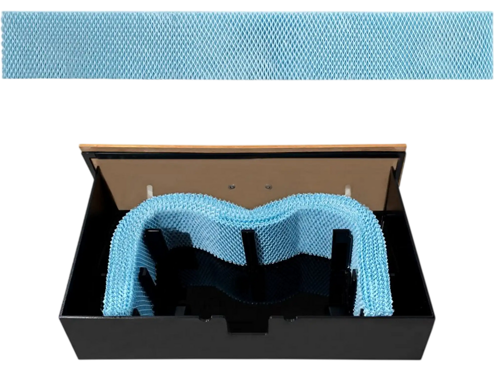 VEVOR Humidifier Replacement Filter, Single Pack Humidifying Pad Compatible with YC-288 Cigar Humidor Water Tank, 3D Multi-Layer Honeycomb Mesh, Cigar Flavor Preservation, Cut-to-Fit for Your Humidor