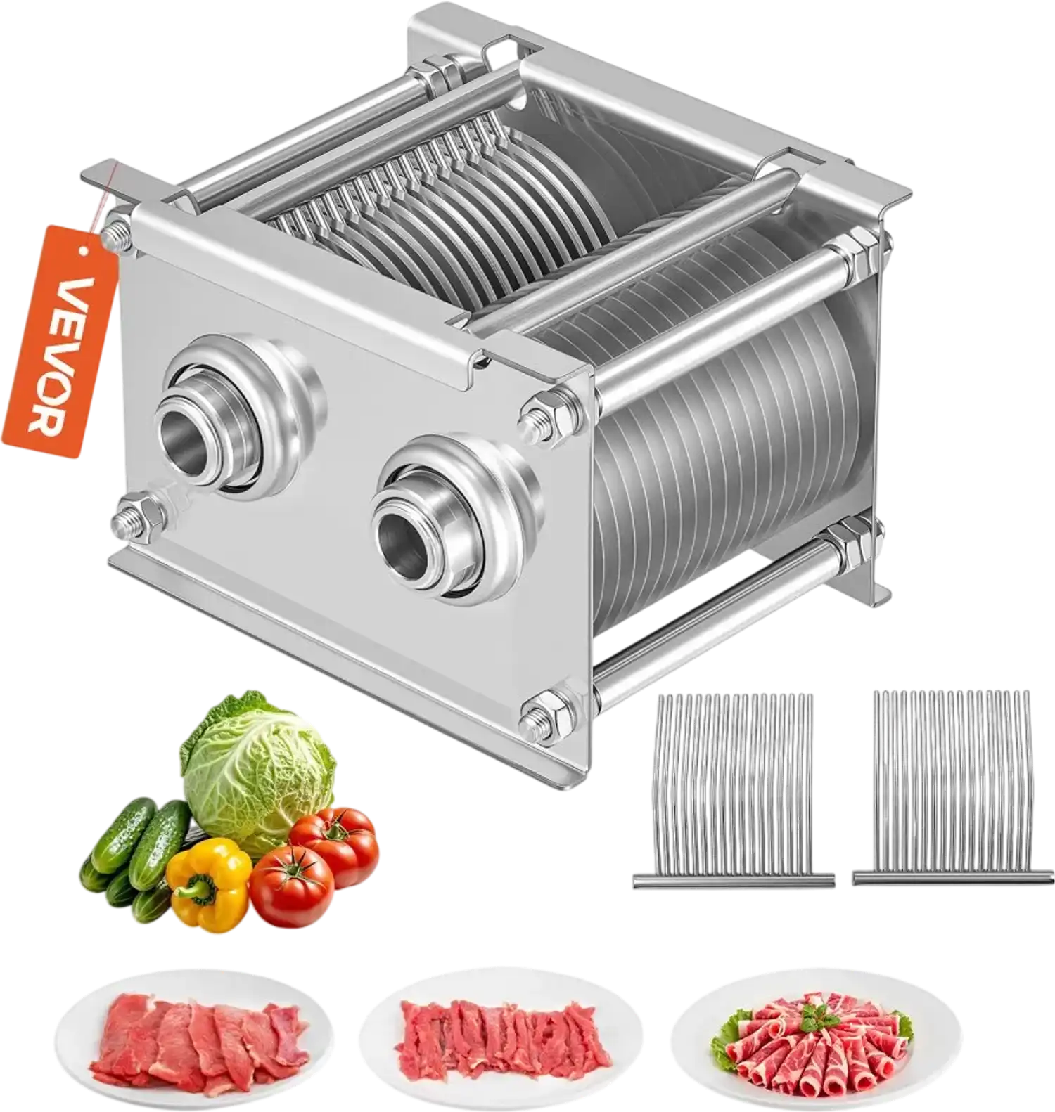 Vevor Meat Cutter Blade 5 mm Stainless Steel Replacement for Model 90 Food Slicer New