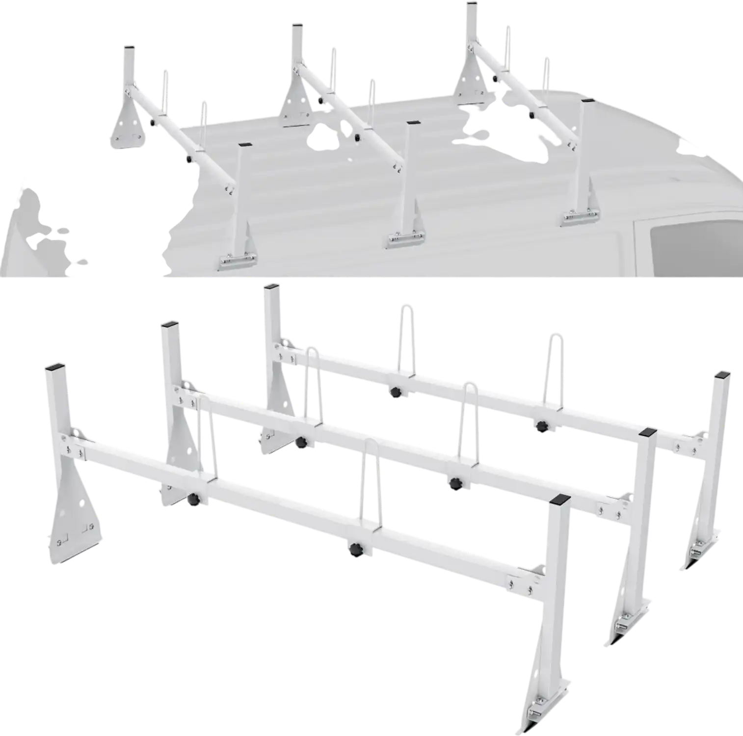 Vevor Trailer Ladder Rack Adjustable 59