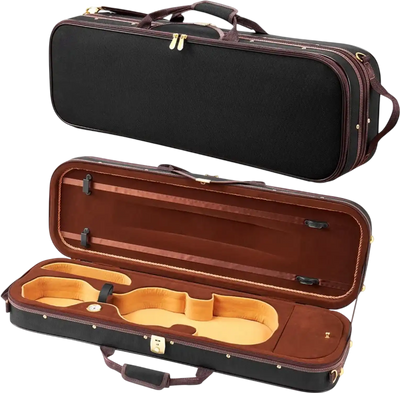 Vevor Violin Case 4/4 Full-Size Portable Travel Carrying Bag New