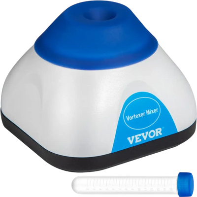 VEVOR Vortex Mixer, 3000RPM Mini Vortex Mixer Shaker, Touch Function Scientific Lab Vortex Shaker, Mix Up to 50ML, 6mm Orbital Diameter for Test Tube, Tattoo Ink, Nail Polish, Eyelash Adhesives, Paint