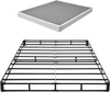 VEVOR Box Spring, Queen Size Bed Frame with Washable Fabric Cloth, Heavy Duty Metal Frame for Queen Bed, 5.1 in Mattress Foundation, 3500 lbs Max Weight Capacity, Easy Assembly, 79.1 x 59.6 x 5.1 in
