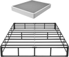 VEVOR Box Spring, Queen Size Bed Frame with Washable Fabric Cloth, Heavy Duty Metal Frame for Queen Bed, 9.1 in Mattress Foundation, 3500 lbs Max Weight Capacity, Easy Assembly, 79.1 x 59.6 x 9.1 in