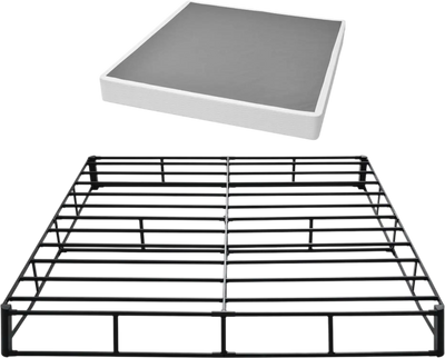 Vevor Box Spring King Size Heavy Duty Metal Bed Frame Mattress Foundation 9.1