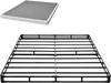 VEVOR Box Spring, Queen Size Bed Frame with Washable Fabric Cloth, Heavy Duty Metal Frame for Queen Bed, 4 in Mattress Foundation, 3500 lbs Max Weight Capacity, Easy Assembly, 79.1 L x 59.4 W x 4 H in