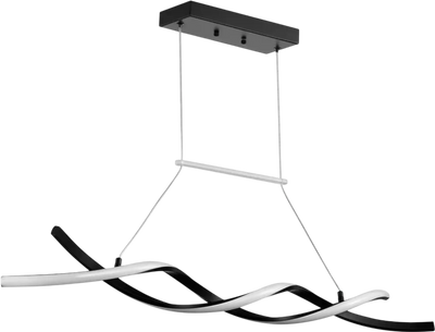 Vevor Pendant Light Modern Dimmable LED Linear Chandelier for Kitchen Dining Room New