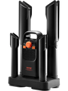 VEVOR Shoe Dryer with Timer, Detachable 4 Tubes Boot Dryers with V0-Rated Fire-Retardant Materials, Quick Drying for Work Boots, Sneakers, Gloves, Helmets, Black & Orange