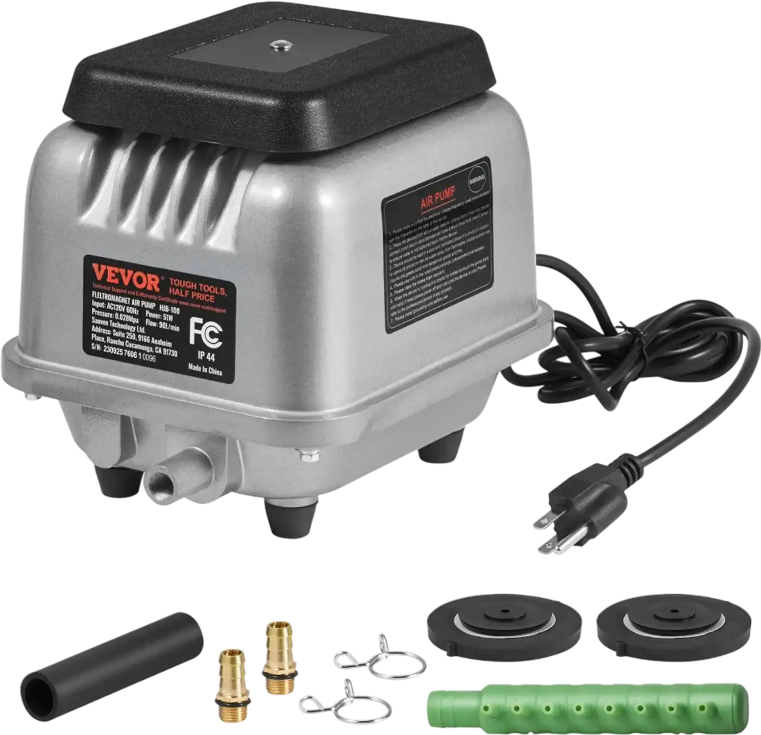 Vevor Linear Air Pump 90 L/Min Septic Aerator Pump New