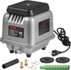 VEVOR Linear Air Pump, 109L/Min Air Flow Septic Aerator Pump, Aeration System for 1/2 Acre 10 FT Deep Ponds, Water Gardens, Waste Treatments, Septic Tanks, Aquariums, Seafood Restaurants, Fish Farms