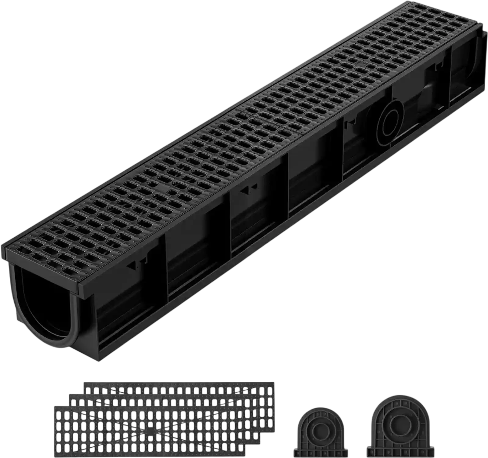 Vevor Trench Drain 40.2 x 6.6 x 5.5