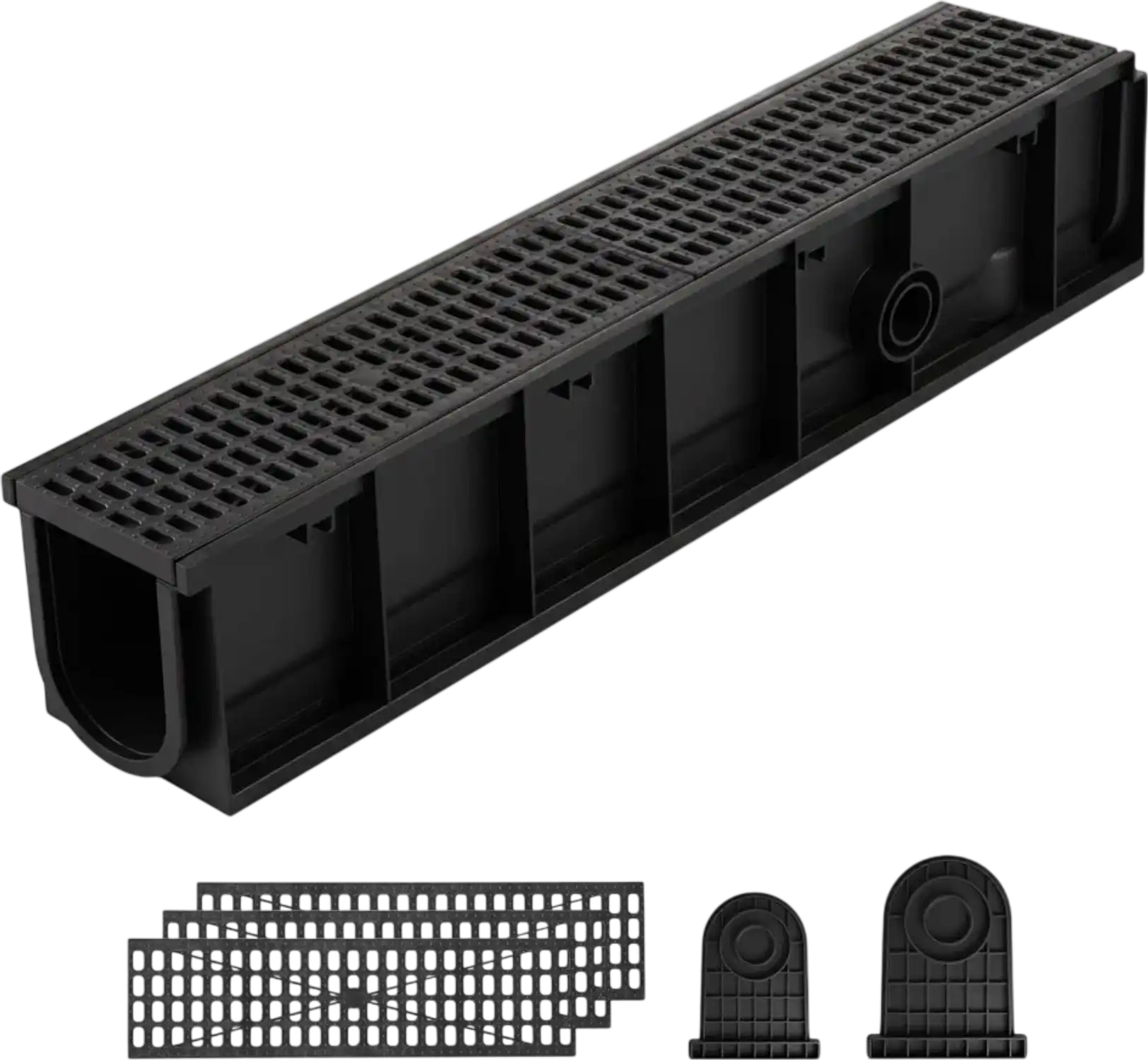 Vevor Trench Drain 4-Pack 40.1