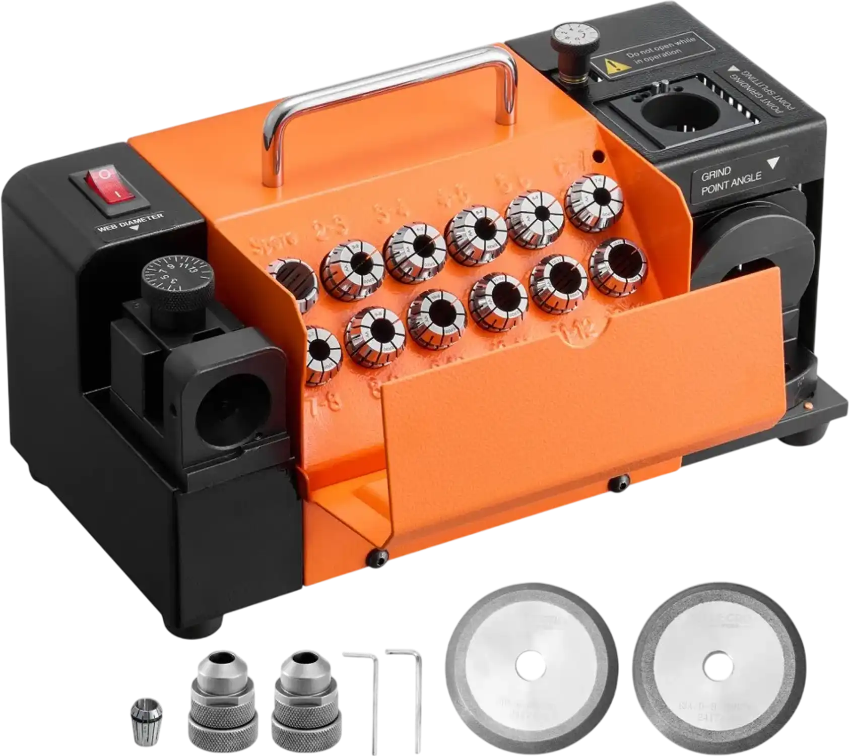 Vevor Drill Bit Sharpener Professional 3-15 mm Grinder New