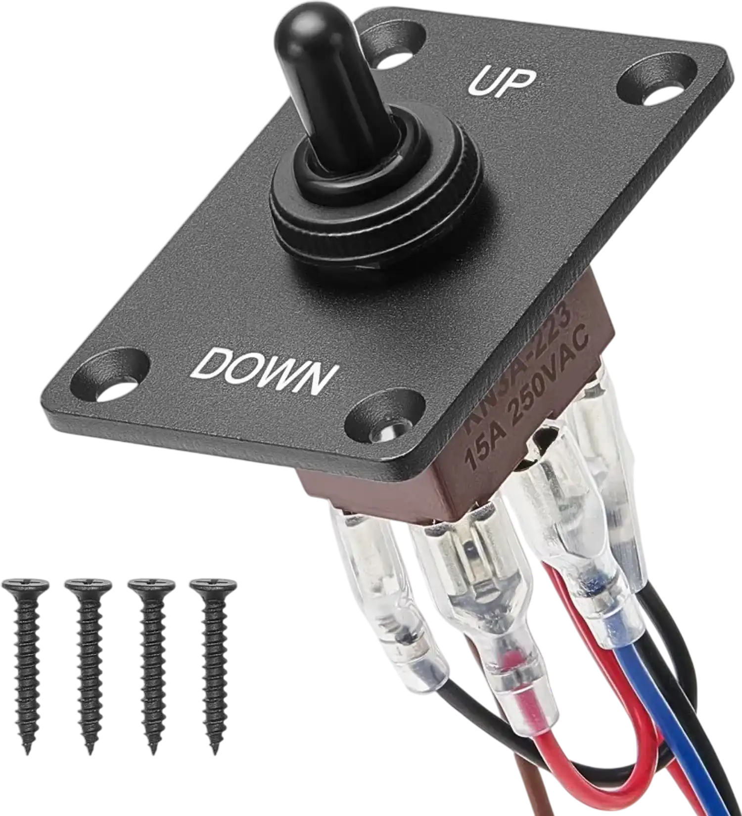 Vevor Toggle Switch 12V 6-Pin DPDT Momentary Polarity Reversing On-Off-On New