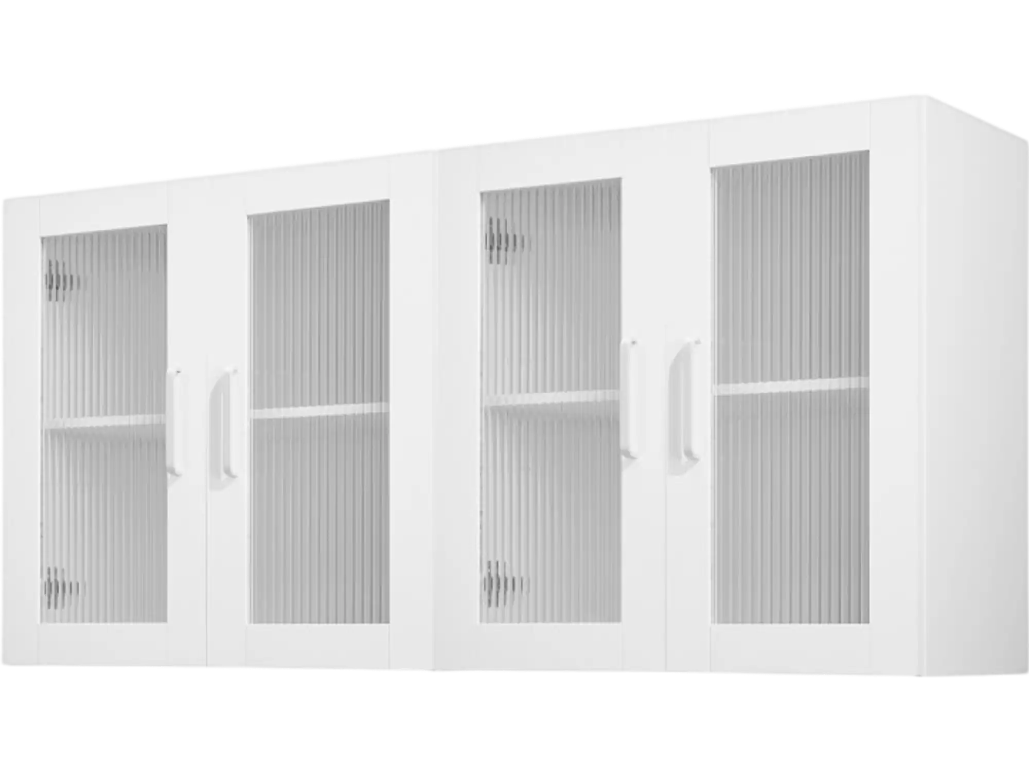 Vevor Wall Cabinet 2-Tier Laundry Room Storage Cabinet Set of 2 48