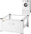 VEVOR Laundry Pedestal 27" Wide 14.4" Height, Washer And Dryer Base Stand Platform Universal Fit 660lbs Capacity, Heavy Duty Multi-Functional Base for Washing Machine with Drawer & Rich Accessories