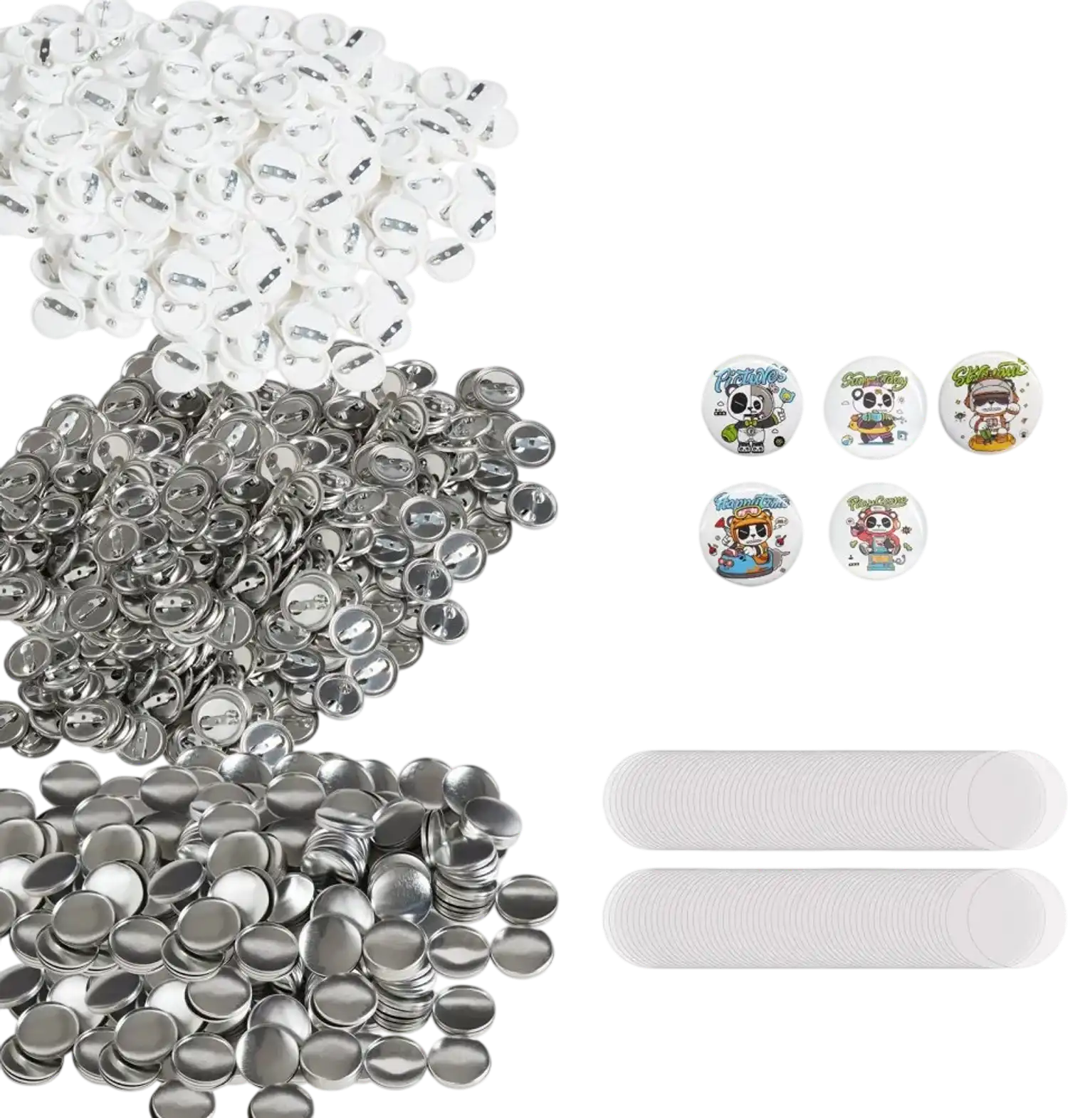 Vevor Button Badge Parts 500 Sets 1
