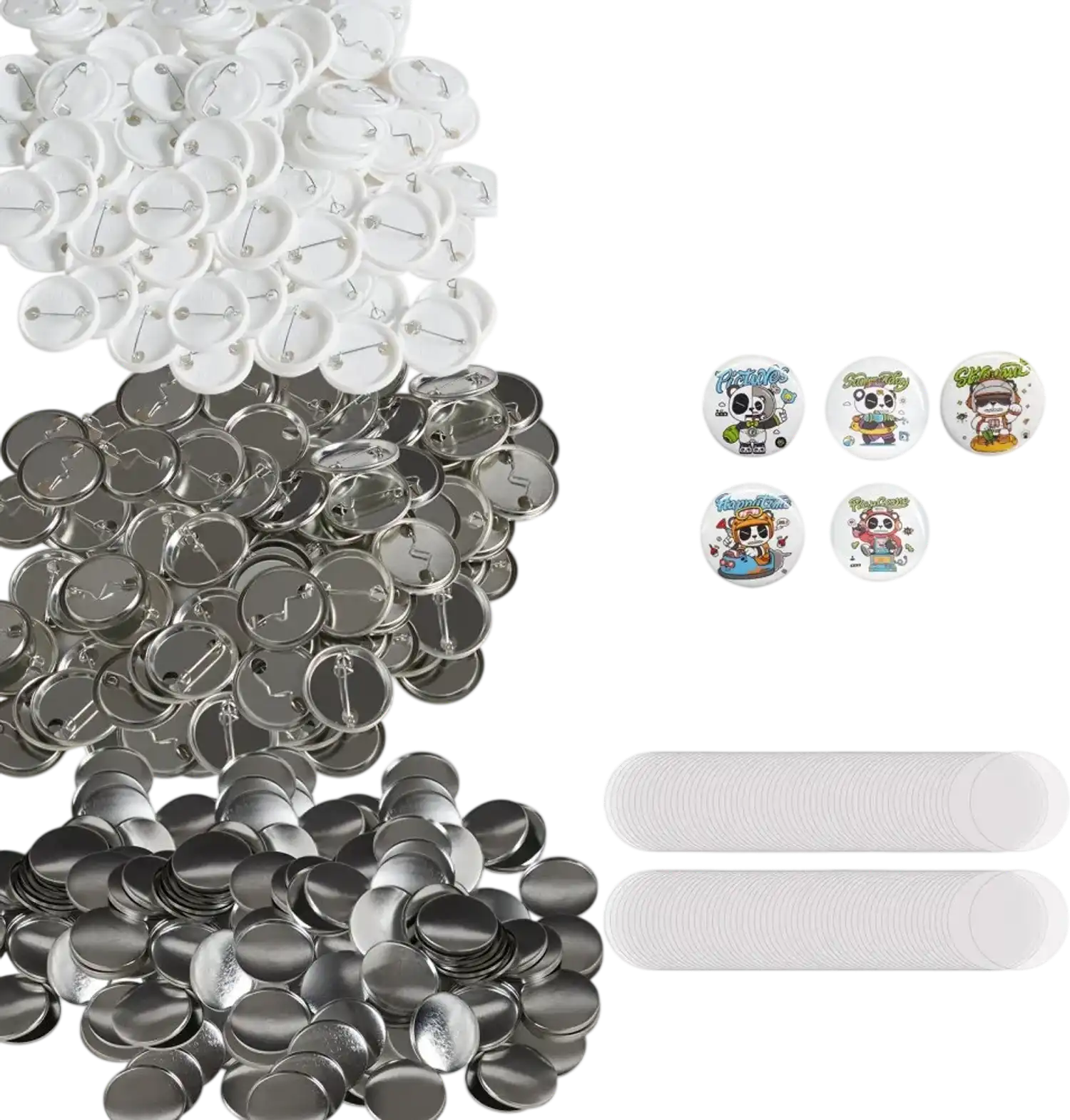 Vevor Button Parts 500-Set 1.25