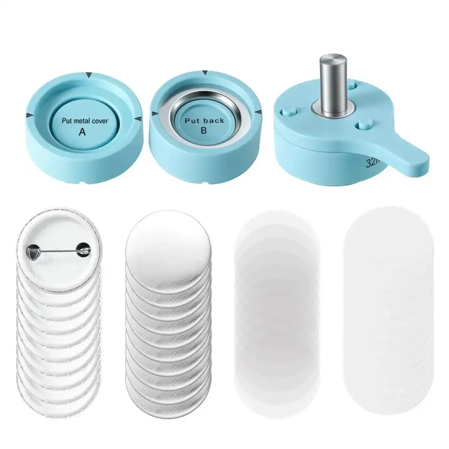 Vevor Button Maker Mold 1.26