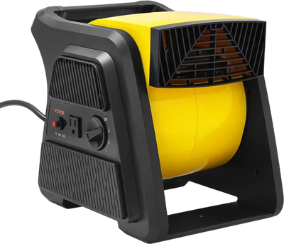 Vevor Floor Blower Pivoting Utility Fan 600 CFM Air Mover New
