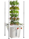 VEVOR Hydroponic Tower, 30 Pods 6 Tiers Hydroponics Growing System Kit with LED Grow Light & App Control, Vertical Home Garden with 20L Water Tank & Pump, Planter for Indoor Herbs, Fruits, Vegetables