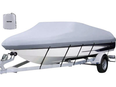 Vevor Boat Cover 25'-28' Waterproof Trailerable V-Hull Cover New