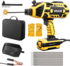 VEVOR Portable Handheld Welding Machine, 20-140A Portable ARC Welder with 5-Level Current Adjustment & IGBT Inverter, 110V Handheld Stick Welder with Hot Start Function Fit for 1/16"-1/8" Welding Rods