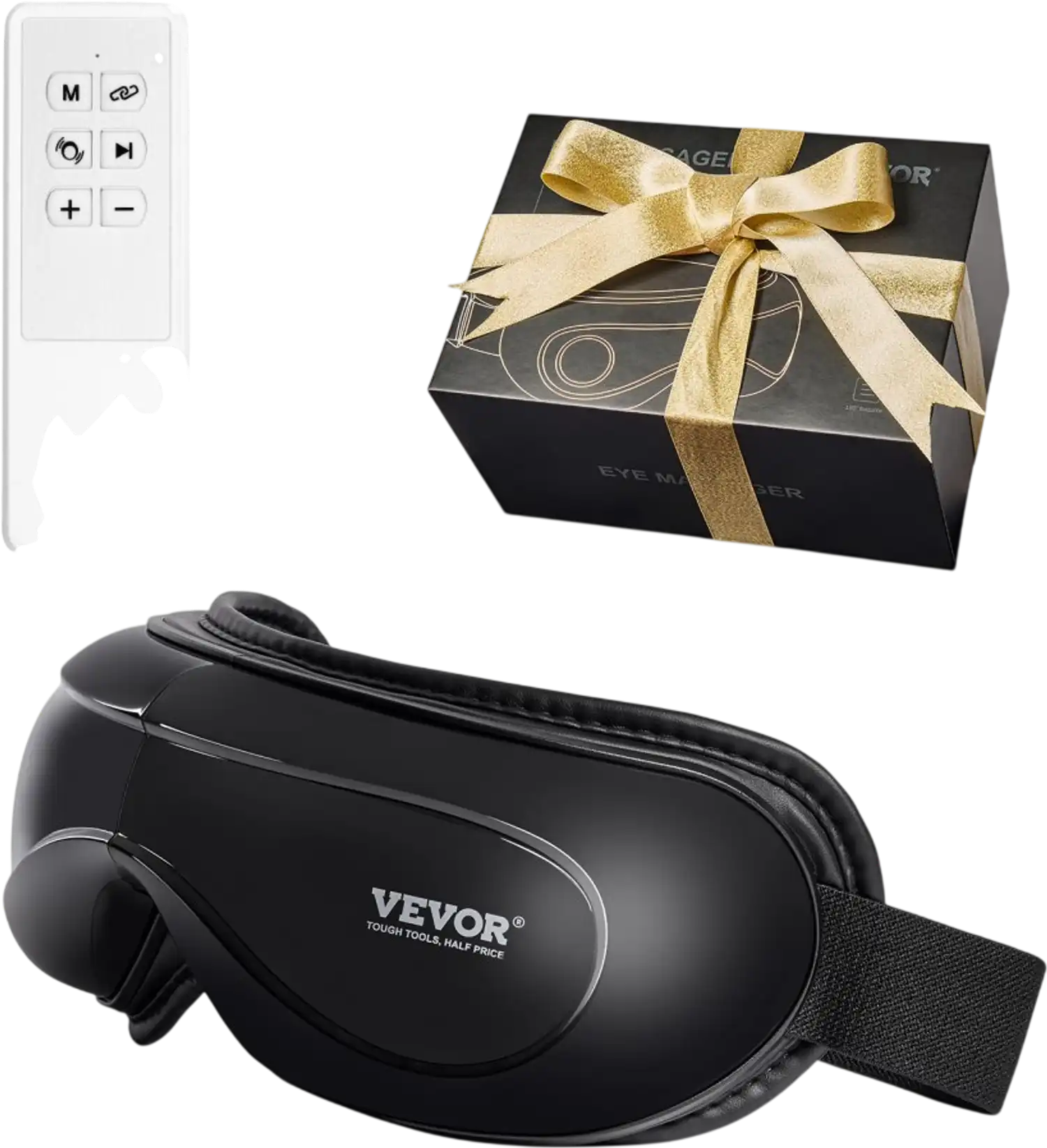 Vevor Eye Massager Heated Eye Care Mask with Remote and Bluetooth New